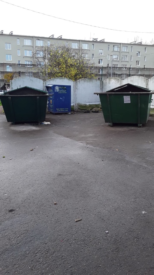 Раздельный сбор стекла в Петергофе!