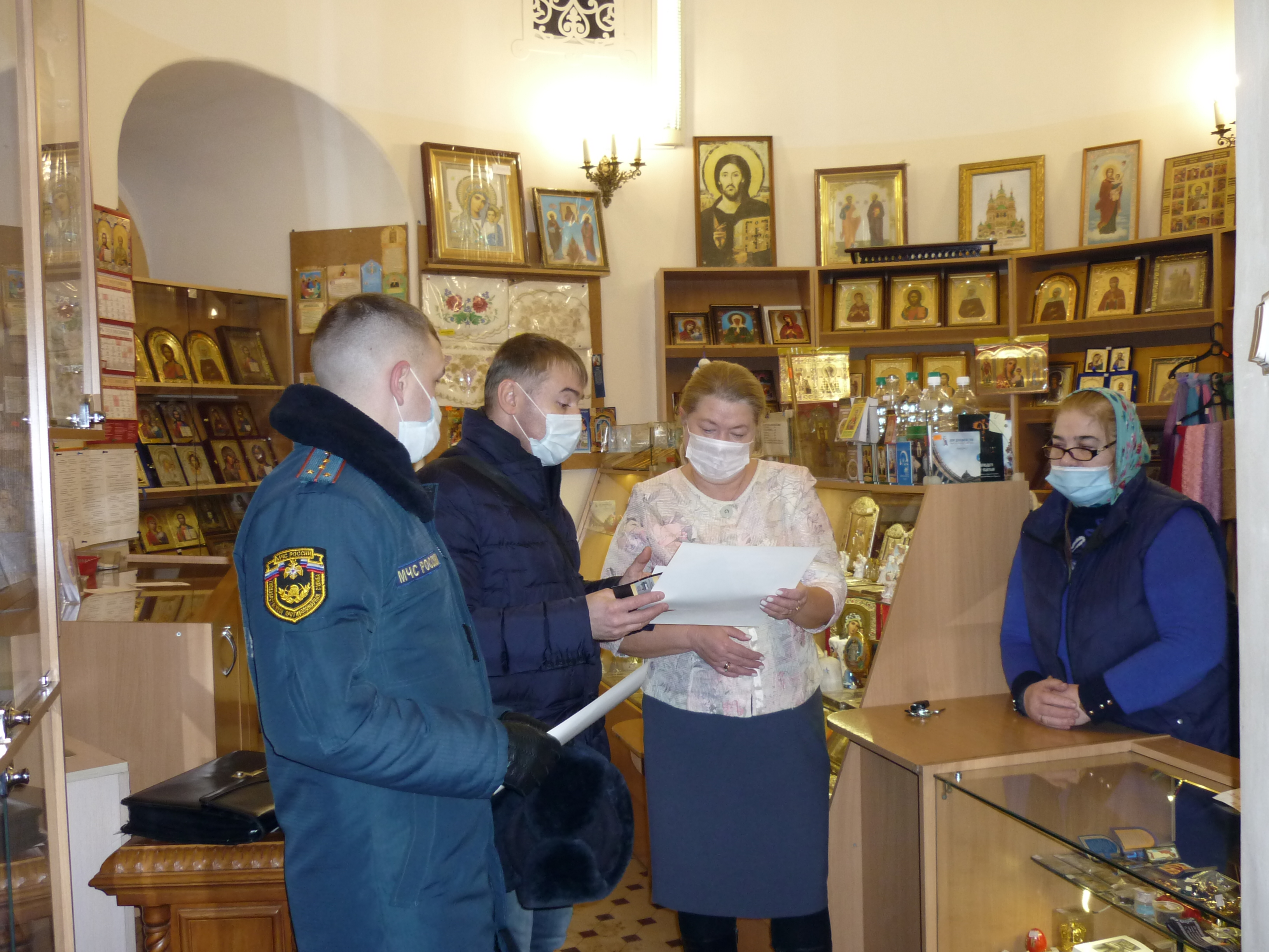 Обеспечение пожарной безопасности на территории Петродворцового района